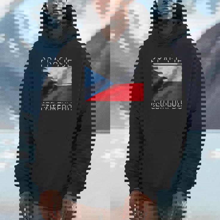 プラハtシャツ 素敵なチェコ共和国の国旗 お土産 パーカー