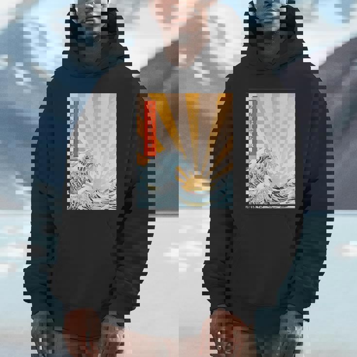 プリン 地球 日本語 浮世絵 和風デザイン 和柄 プリンは世界を救う パーカー