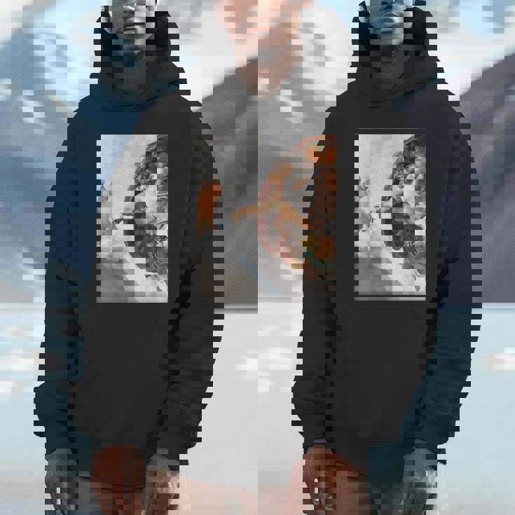 ミケランジェロの愉快な創作猫ミーム。 パーカー