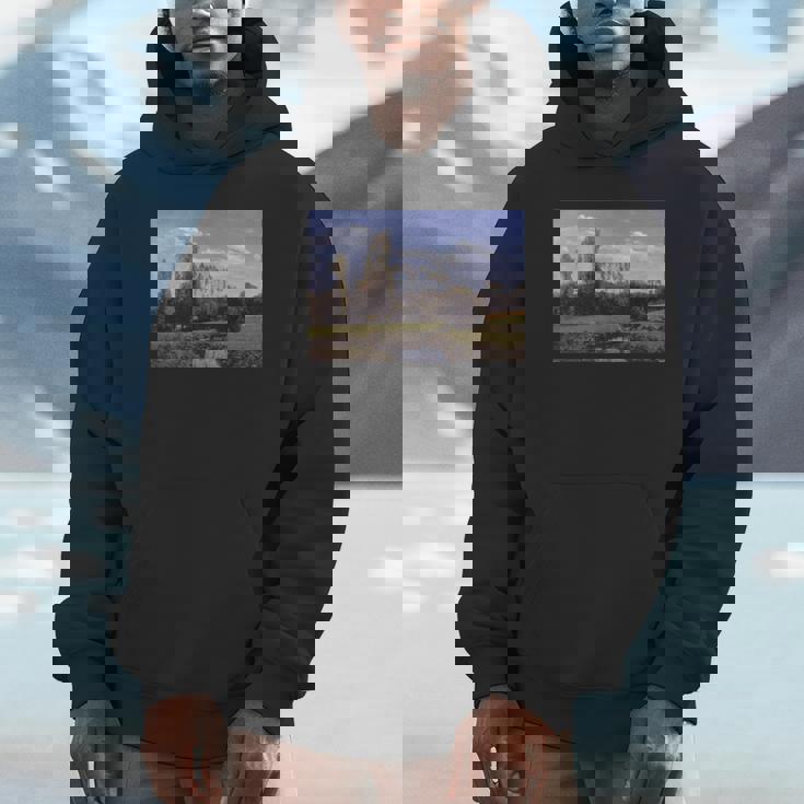 ルールのモネの眺め ル・アーヴル 長袖tシャツ パーカー