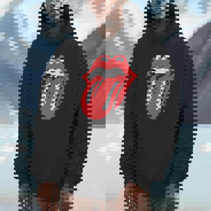 ローリングストーンズ 公式クラシックタン 長袖tシャツ パーカー