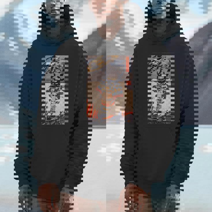 ヴィンテージ日本アート 歌川戦士武田信玄 武田信玄 パーカー