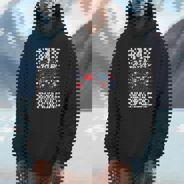 家族旅行 ドミニカ共和国 休日 バケーション トリップ ドミニカ共和国 パーカー