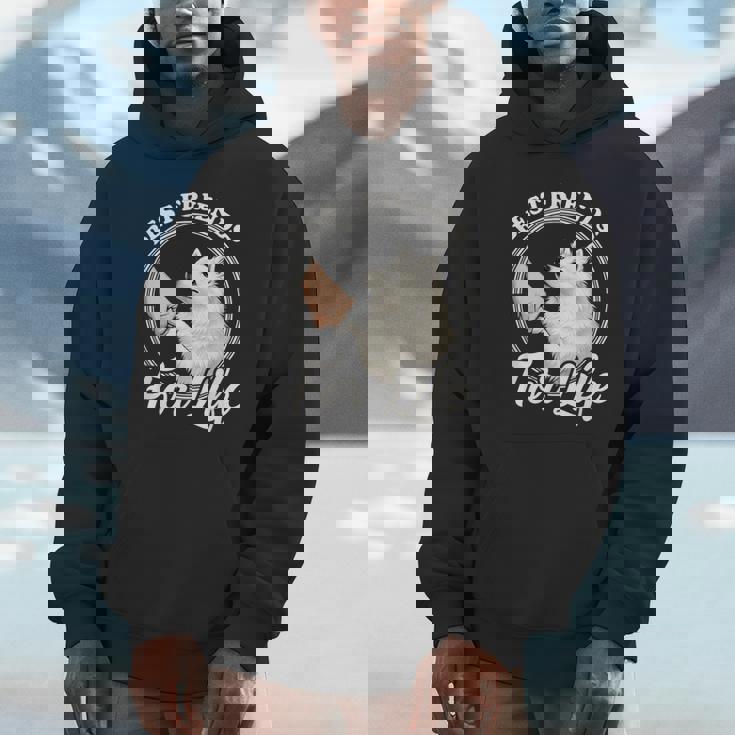 日本スピッツ 犬好きデザイン 美しい日本スピッツ パーカー