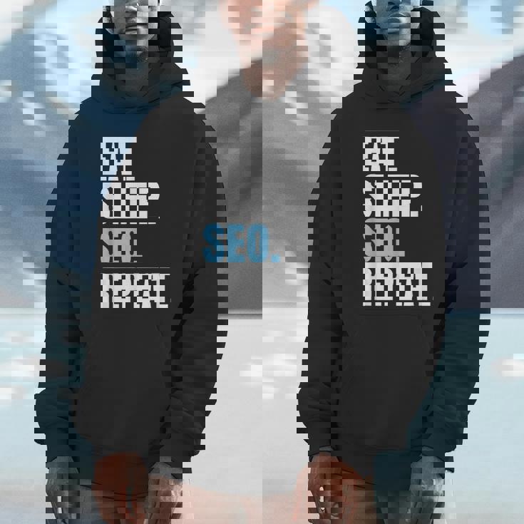 検索エンジン最適化 Eatleepeo Repeateo パーカー