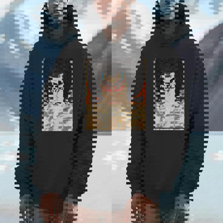 歌舞伎 かぶき 役者 日本美術 浮世絵 役者絵 名取春仙 二代目市川左団次の鳴神 パーカー