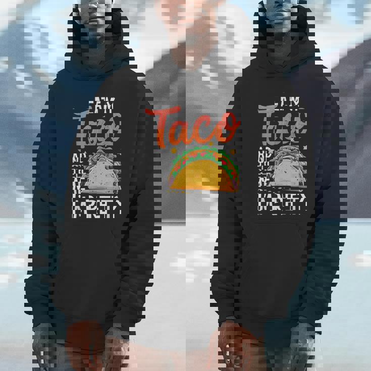 私のタコスを食べて、私はかなり食通好きだと教えて パーカー