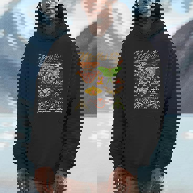 蛾 世界の動物 知育 昆虫 蛾好き パーカー