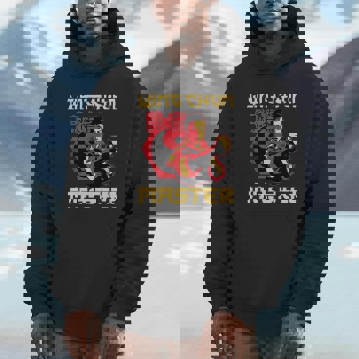 詠春拳マスター トレーニング 詠春拳 コーチ ファイター マーシャルアーツ 長袖tシャツ パーカー