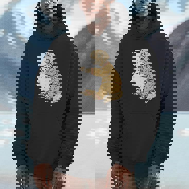 面白い スリーピー ゴールデンレトリバー パジャマ メンズ レディース キッズ パーカー