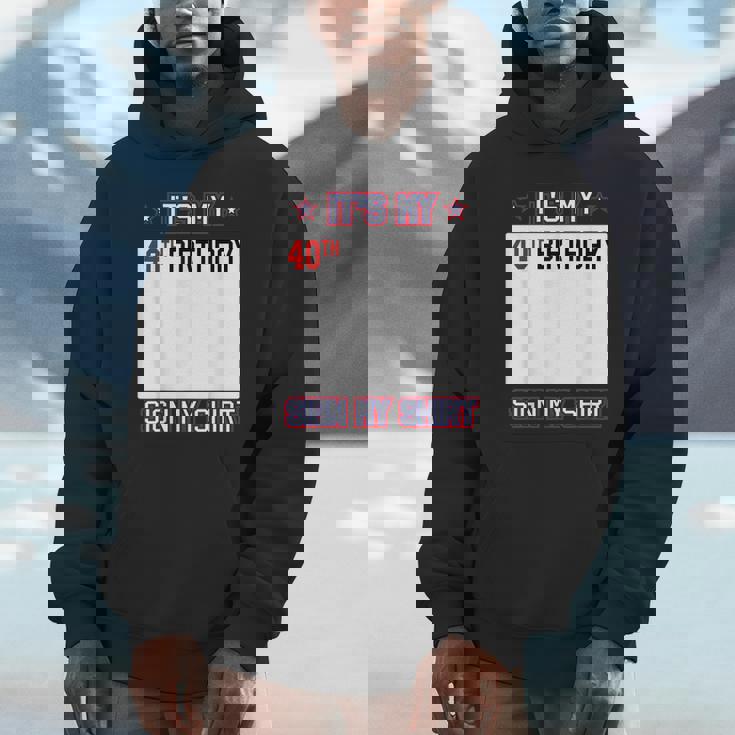 面白い40歳の誕生日のアイデア It's My 40Th Birthdayign My パーカー