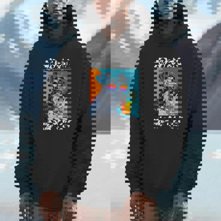 面白いtシャツ シュナウザー イヌ わんこ メンズ 犬好き グッズ おもしろ 面白い 服 ネタ わんこ 長袖tシャツ パーカー