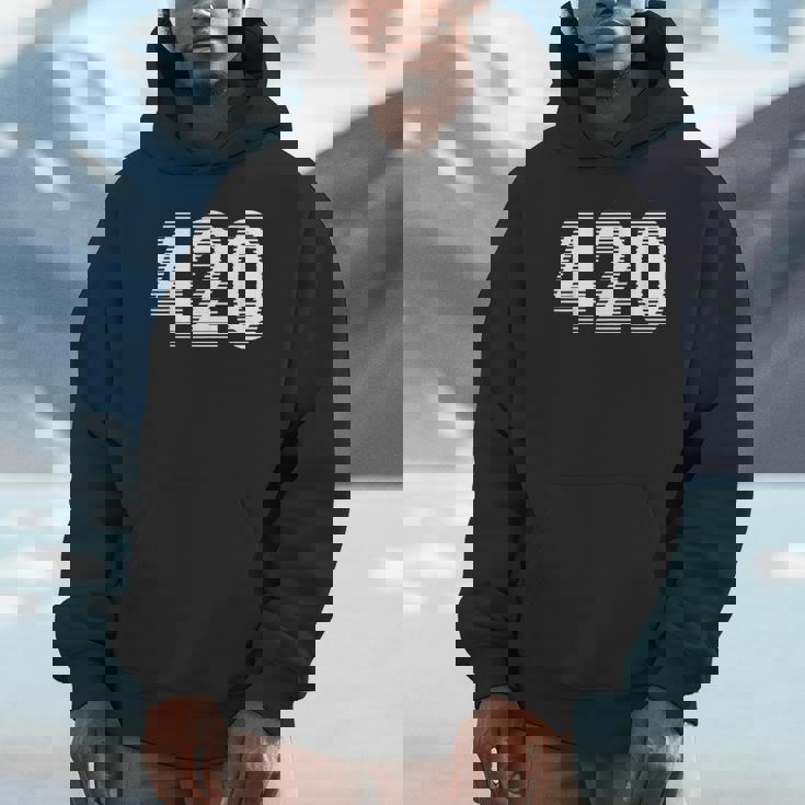 面白いマリファナ-目の錯覚 420 パーカー