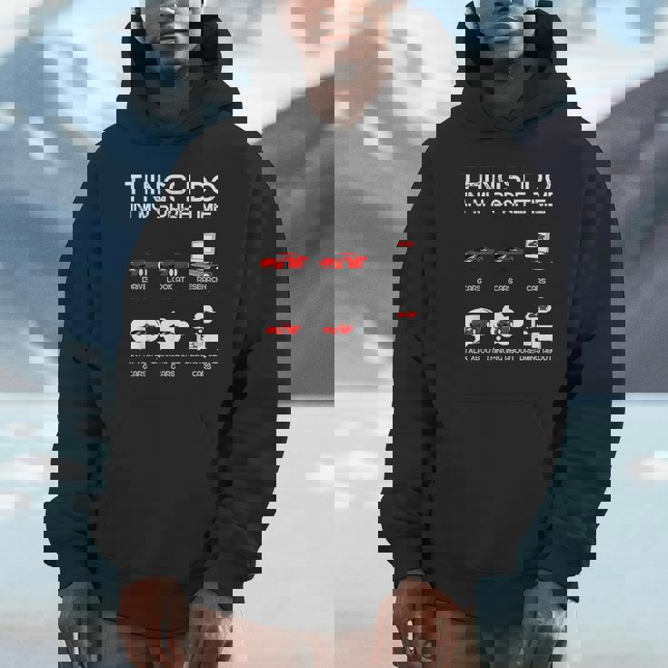 面白い車好き空き時間の車でやること パーカー