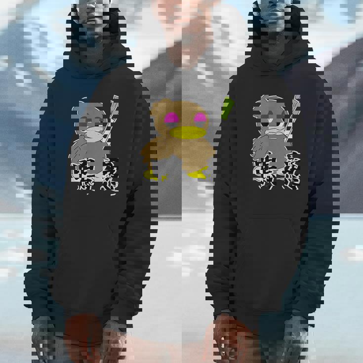 鴨が葱を背負って来る パーカー