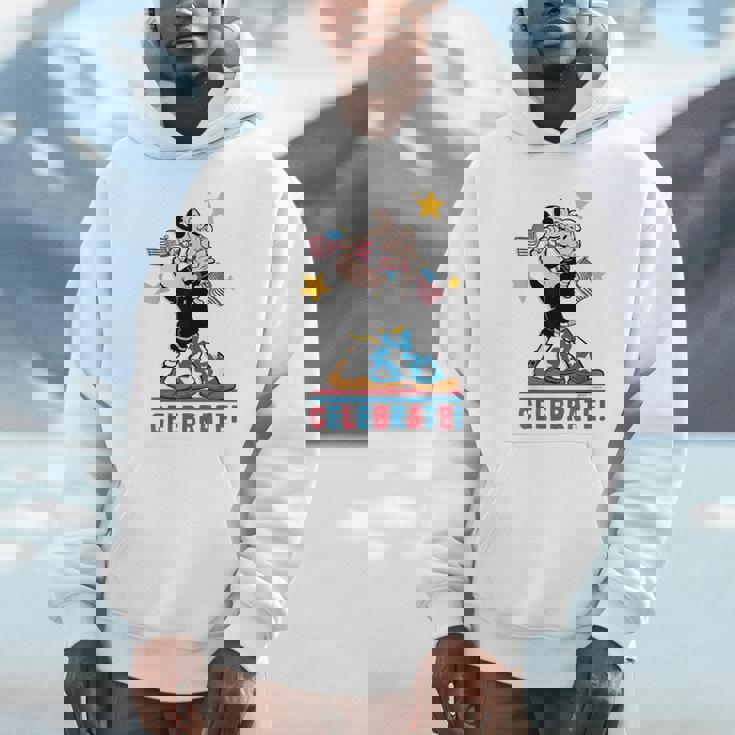 7月4日 「ポパイとオリーブオイルの愛国心」 彼と彼女 パーカー