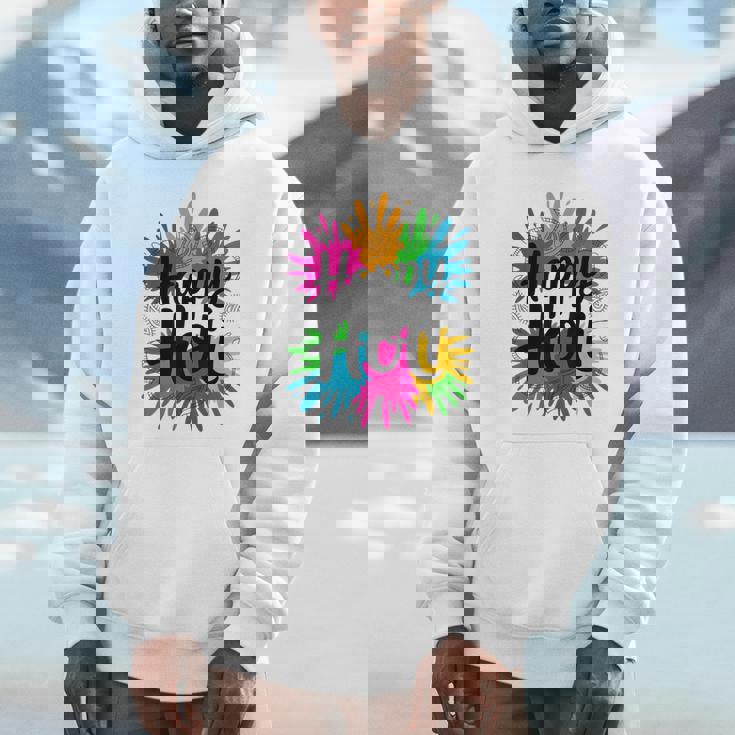 Bura Na Mano Holi Hai India Hindu Colors Happy Holi Festival パーカー