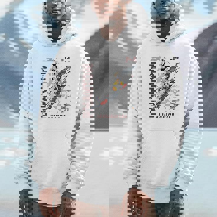 F-4 Phantom Ii ジェットグラフィック パーカー