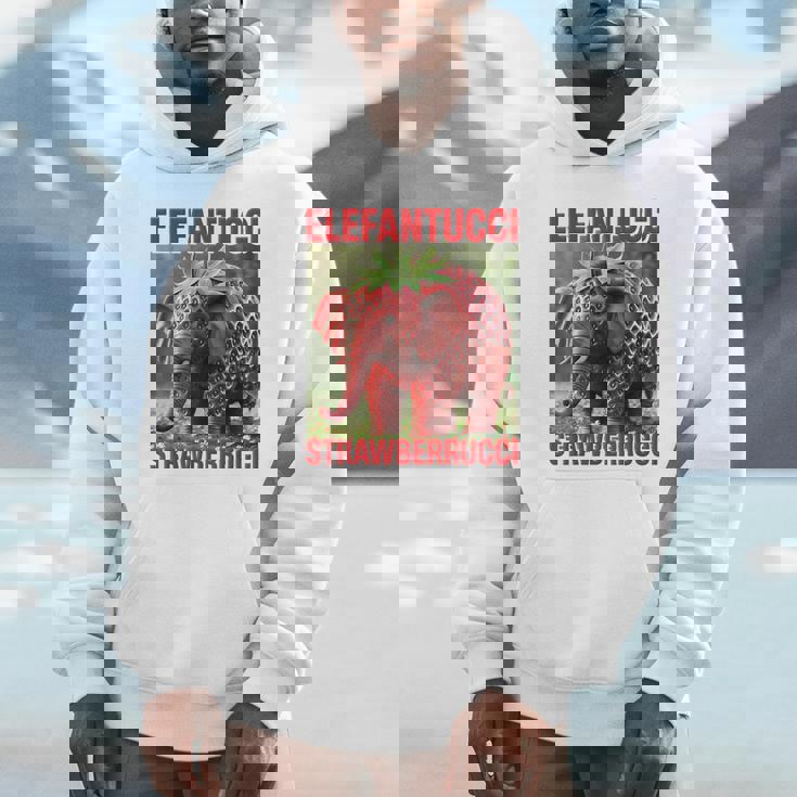 Brainrot Animal Gen Alpha Meme ストロベリーエレファント パーカー