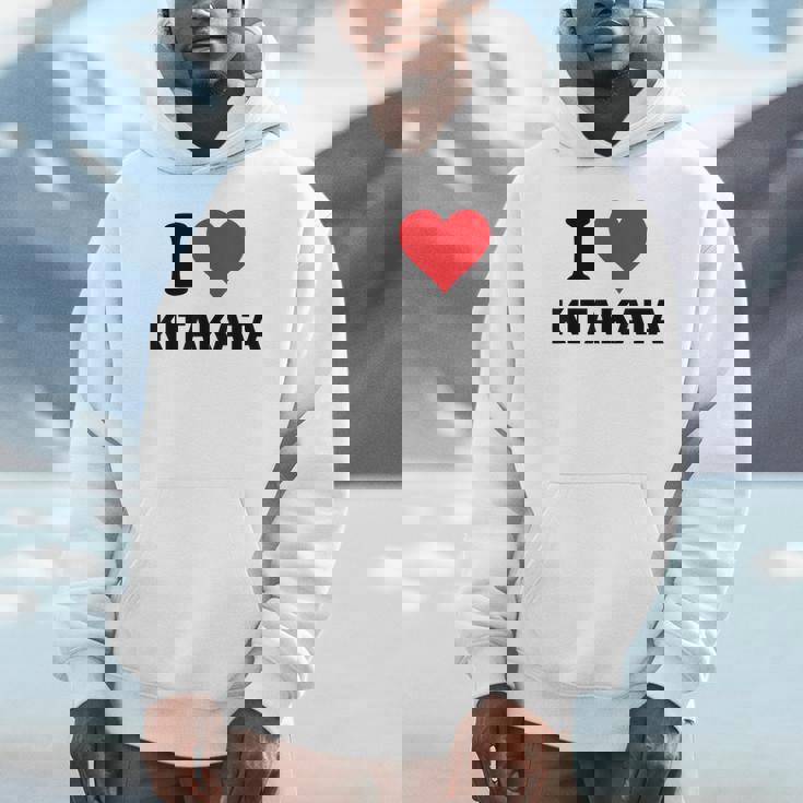 I Heart 喜多方 Japan Love 日本のお土産品 パーカー