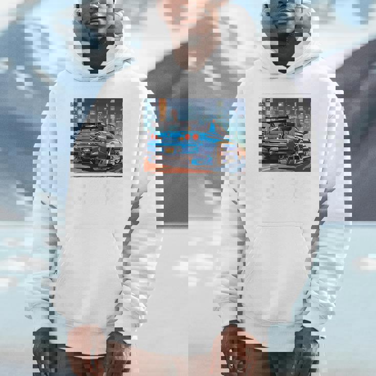 Jdmナイトドリフトレースカー東京スカイラインデザイン。 パーカー