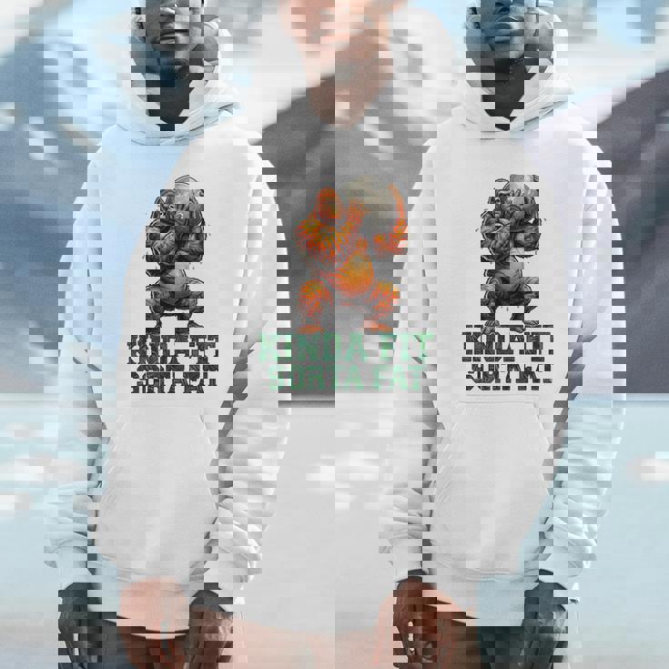 Kinda Fitorta Fat Gorilla ヘビーウェイトリフティング 面白いジム パーカー