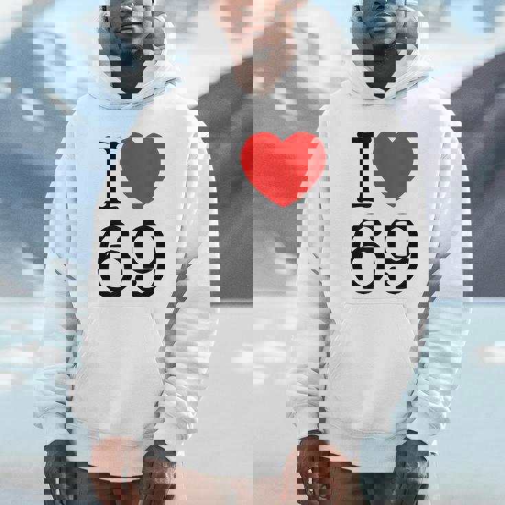 I Love 69 ファニーtシャツ パーカー