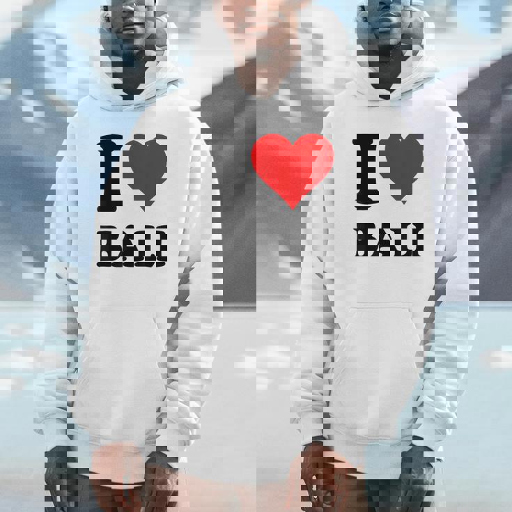 I Love Bali パーカー