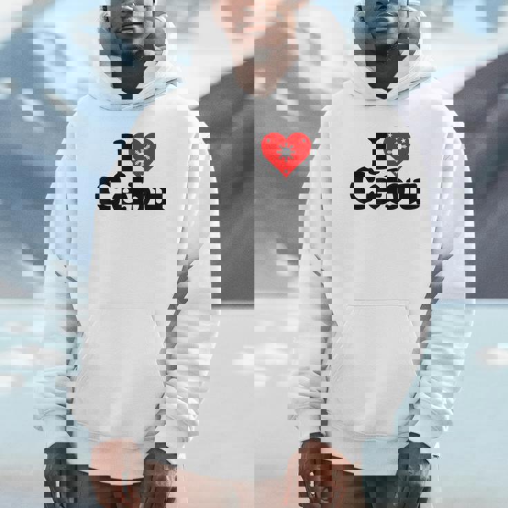 I Love Heart Cebu フィリピン諸島 パーカー