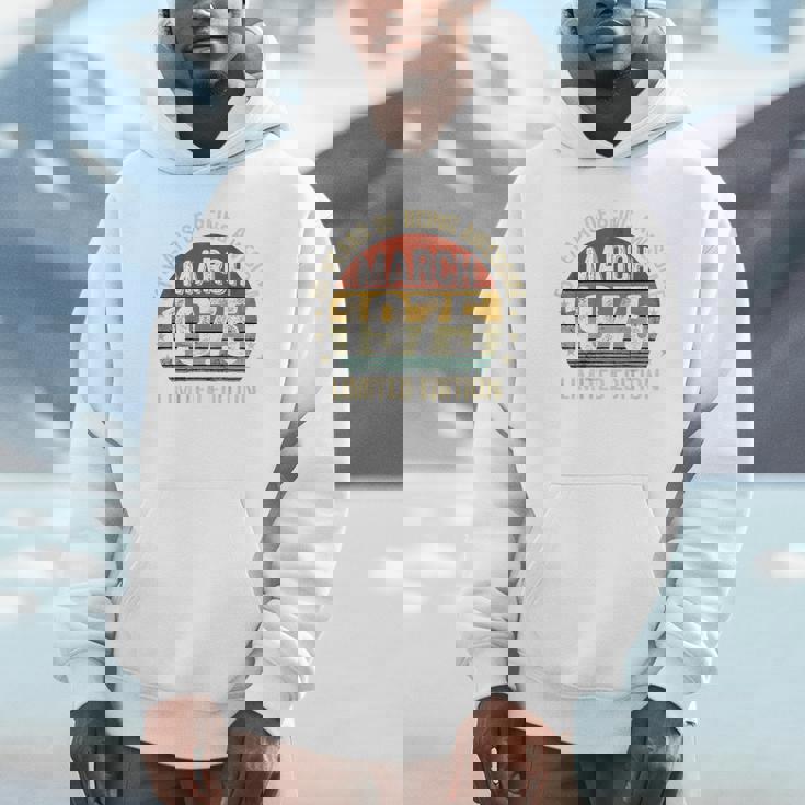 On Back 3月の誕生日 Est 1975年限定版 51St パーカー