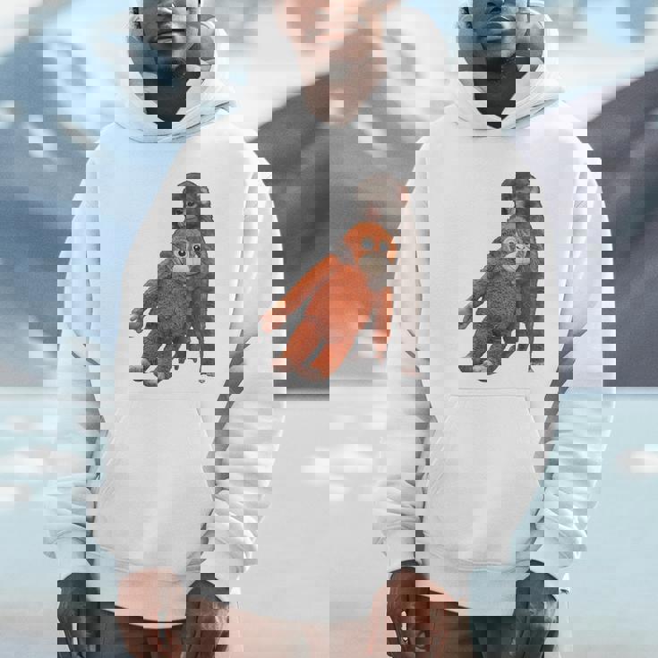 Punch The Monkey Meme X Ape Cute Punch Monkey Baby Meme パーカー