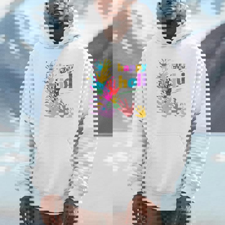 Vibrant Happy Holi パーカー