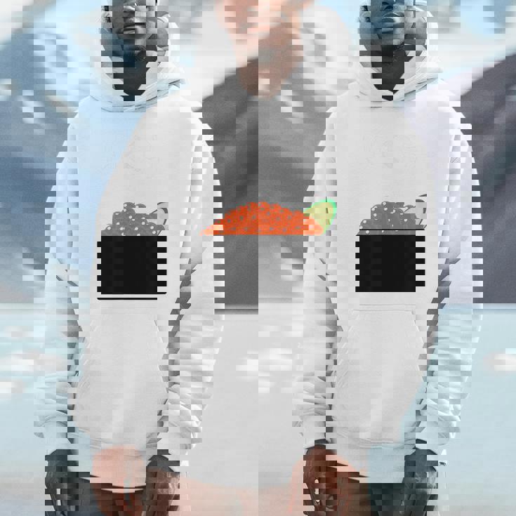 【いくら】イクラ 寿司 おすし 軍艦巻き 可愛い おもしろ 面白い 鮭 魚卵 料理 文字 ネタ ウケ狙い 文字入り 変な パーカー