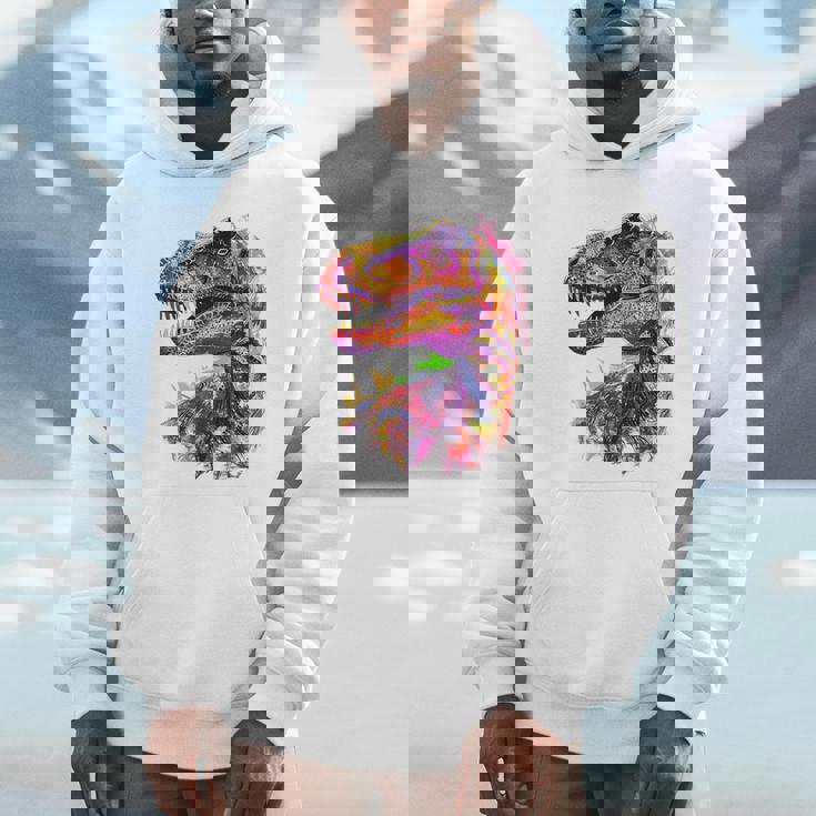 アロサウルス 恐竜モチーフ イラスト アロサウルス パーカー