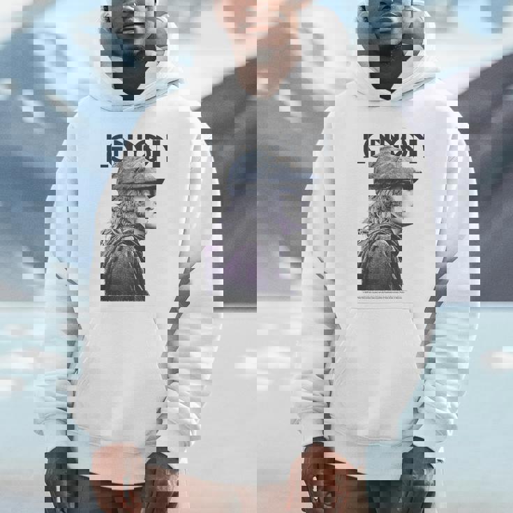 ジョン・レノン 平和な色調の肖像画 パーカー