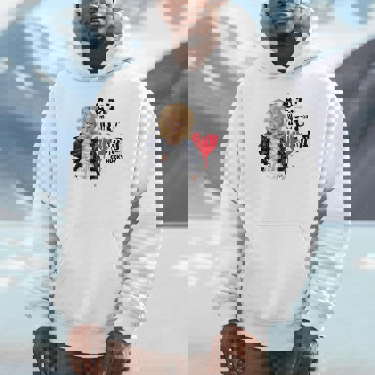 チャッキー・ティファニー・イート・ユア・ハート・アウト・バレンタイン 長袖tシャツ パーカー