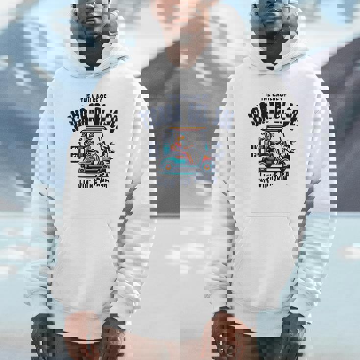 ティエラ・デル・ソルの村ゴルフカートデザイン。 長袖tシャツ パーカー