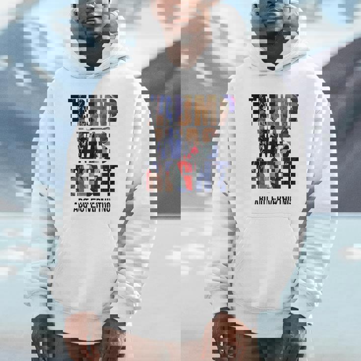 トランプはすべてについて正しかった-トランプ・キス・フラッグ パーカー