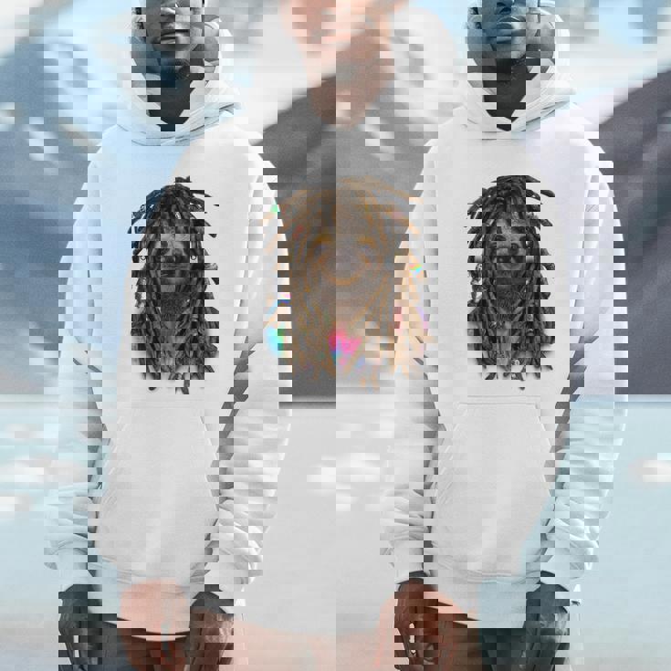 ドレッド ヒップホップ レゲエ 動物 ナマケモノ パーカー