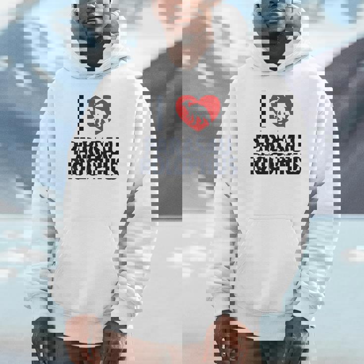 パラサウロロフスが大好き 恐竜好き パラサウロロフス パーカー