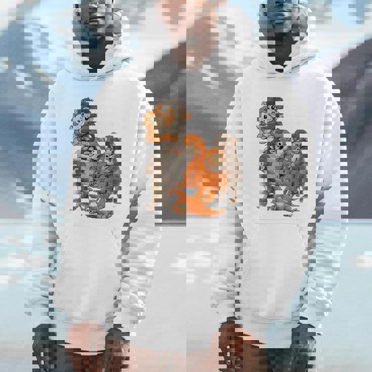 パンチ君 かわいい ポーズ 捨てられた ニホンザル モンキー パンチ パーカー