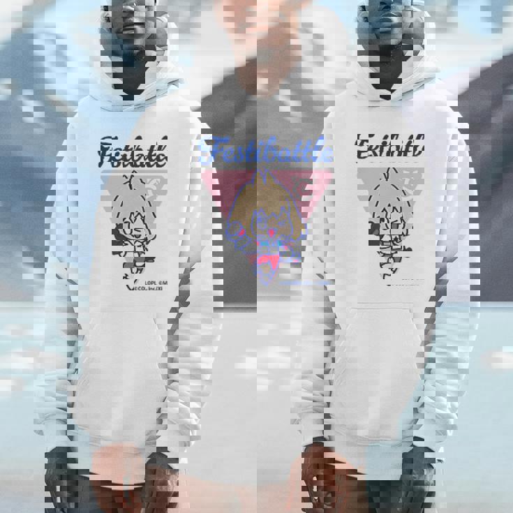 フェスバ ワンポイントマリオン パーカー