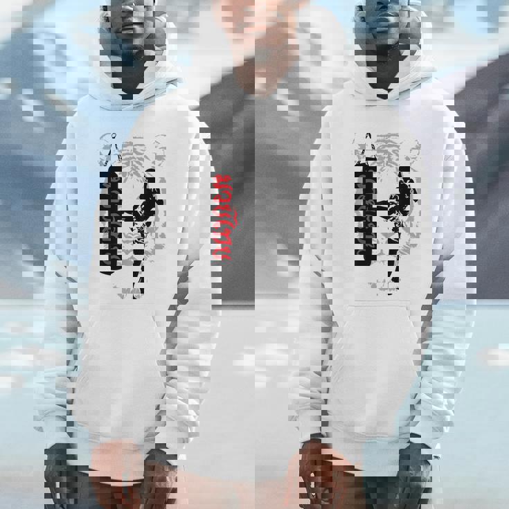 ムエタイ 格闘技 タイ ボクシング コーチ 恋人へのギフト パーカー