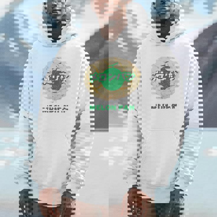 メロンパン メロン イラスト かわいい レトロ 昭和 菓子パン メロンパン好き おもしろ パーカー