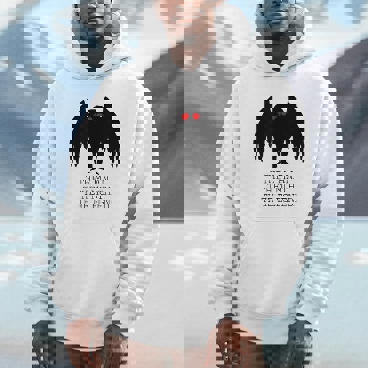 モスマン男女兼用クールクリプティッドモンスターウィアード パーカー