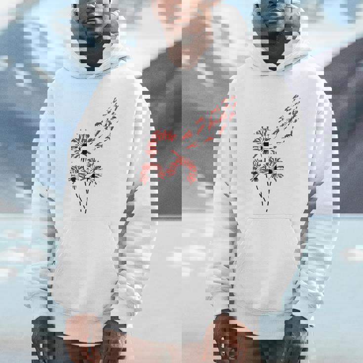 ロブスター愛好家のためのフラワータンポポロブスターシャツ パーカー