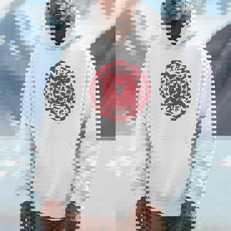 伝統的な消防署救助隊員エンブレムアート。 パーカー