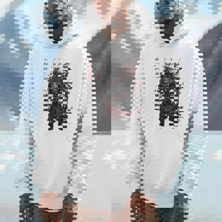 侍戦士 鬼 ダークファンタジー 日本漫画 パーカー