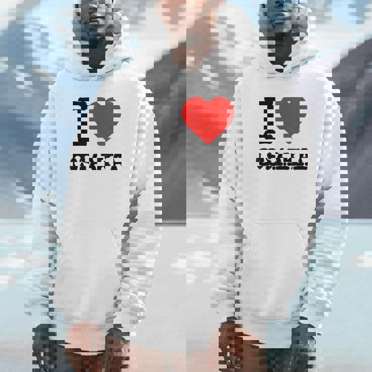 大阪大好き I Love Osaka パーカー