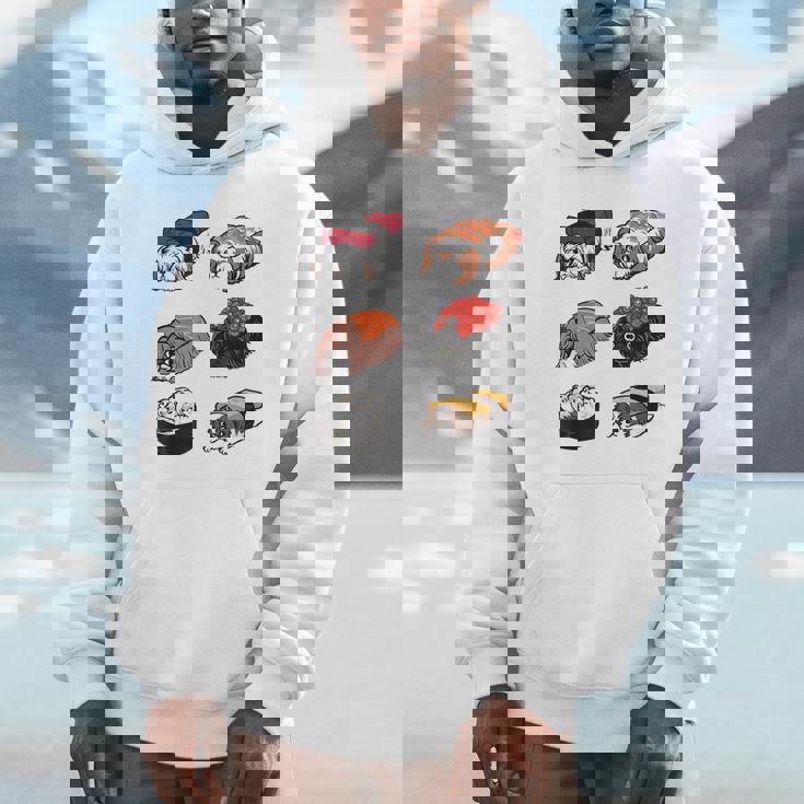 寿司シーズー パーカー